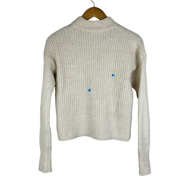 & Other Stories Mohair and Wool Blend Polkadot Sweater Size XS - Picture 6 of 6